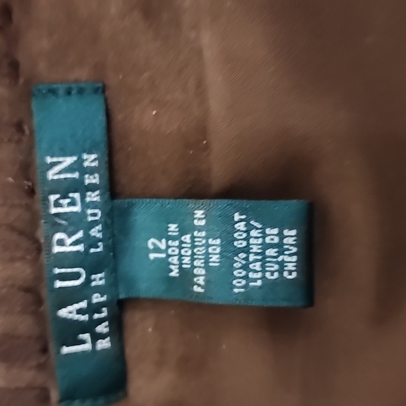 New Ralph Lauren Suede Skirt – Boho Western Style 🤎. - Picture 9 of 9